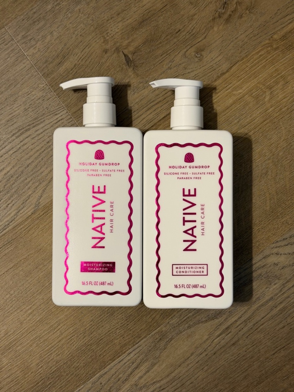 Native Hair Care Shampoo and Conditioner - Holiday Gumdrop - Set of 2